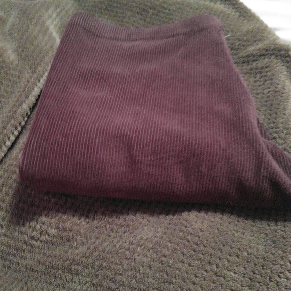 Corduroy Velour Leggings - Picture 3 of 5